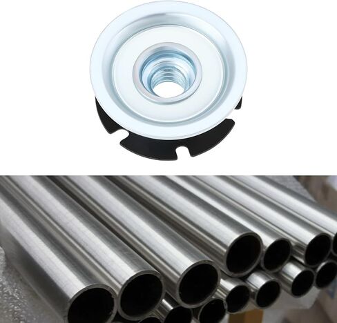 SING F LTD 8Pcs 1" Threaded Star Type Round Tubing Insert 1/4-20 Threads for Round Tube with Outer Diameter 25mm Inner Diameter 22.5mm Wall Thickness 1.25mm in Kuwait
