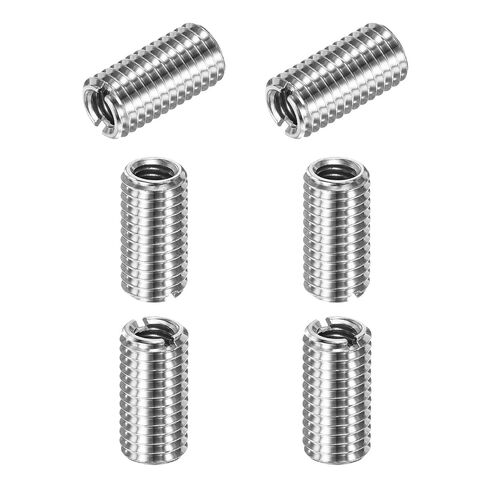 M METERXITY 6-حزمة محولات موضوع كم تقليل الجوز، M12x1.75 ذكر إلى M10x1.5 أنثى 10 مم H موضوع إصلاح إدراج الفولاذ المقاوم للصدأ الجوز المسمار المخفض، تحويل كم المسمار in Kuwait