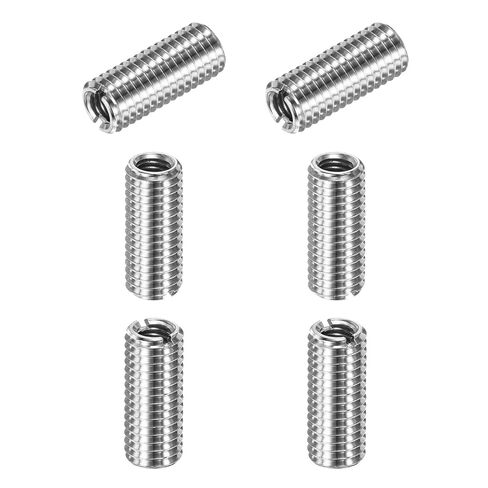 M METERXITY 6-حزمة محولات موضوع كم تقليل الجوز، M12x1.75 ذكر إلى M10x1.5 أنثى 10 مم H موضوع إصلاح إدراج الفولاذ المقاوم للصدأ الجوز المسمار المخفض، تحويل كم المسمار in Kuwait