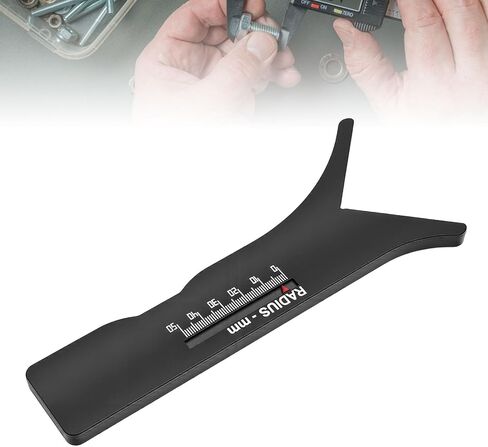 Radius Caliber Measurement Sliding Template Multifunctional Portable Radius Measurement Tool for Home Improvement and Professional Use with Portable ABS Plastic Design in Kuwait