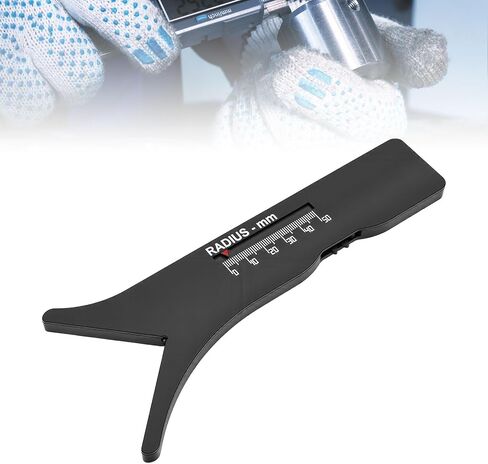 Radius Caliber Measurement Sliding Template Multifunctional Portable Radius Measurement Tool for Home Improvement and Professional Use with Portable ABS Plastic Design in Kuwait