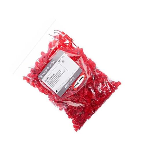 Ultradent 1033I أطراف فرشاة ملهمة 0.79 ملم ألياف قابلة للتعديل أحمر 500/عبوة in Kuwait