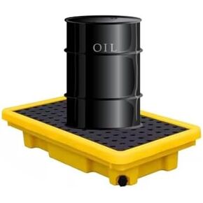 Spill Containment Pallet Tray Platform Oil Drum Drums Concrete Modular Drain Proof Tank polyethylene Profile Paint Bucket Garage Industrial,Heavy Duty Modular Spill Containment Platform, Lea in Kuwait