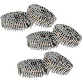 استبدال حقيقي 1-1/4 "x0.092" 3600 قطعة حلقة مجلفنة مغمسة ساخنة لفائف انحياز مسمار رأس مستدير استبدال أصلي OEM in Kuwait