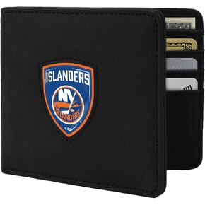 Littlearth NHL Shield Wallet - Officially Licensed Teams In Black & Brown Colors in Saudi Arabia