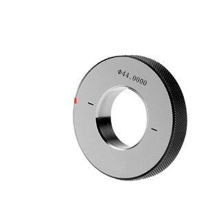 مقياس حلقة الخيط 1 قطعة Φ1-14mm ± 0.003 متري أداة قياس الخط المزدوج السلس (12 مم) in Kuwait