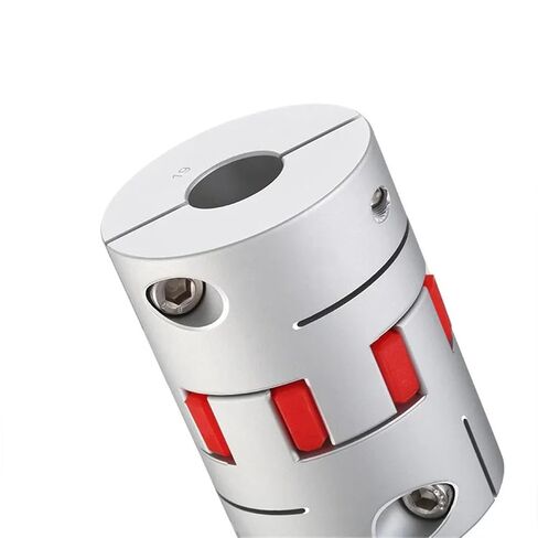 D50L55 Motor Shaft High Torque Stepper Screw Elastic Flexible Couplings 12to32mm 12/12.7/14/16mm 1Pcs(18X32) in Saudi Arabia