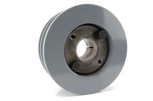 2BK47H/H1-1/8 Compressor 4.5" Dual Groove Pulley - for Masterdrive Air Compressor Power Transmission Part - Cast Iron Belt B Section 5L Pulley w/ 1-1/8" Sheave Bushing - Gray Cast Iron Solid Steel in Saudi Arabia