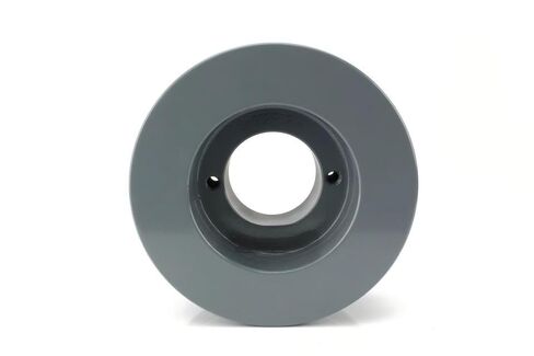 2BK47H/H1-1/8 Compressor 4.5" Dual Groove Pulley - for Masterdrive Air Compressor Power Transmission Part - Cast Iron Belt B Section 5L Pulley w/ 1-1/8" Sheave Bushing - Gray Cast Iron Solid Steel in Saudi Arabia