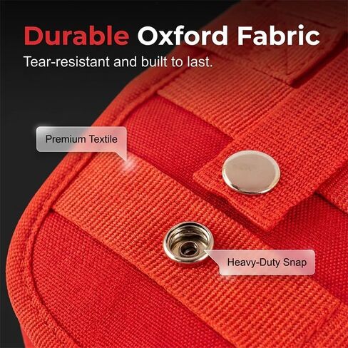 Oxford Cloth Medical Organizer Bag for Travel, Medical Bag Empty, Smart Modular Organization for Home, Travel, Camping, Car, Hiking & Outdoor Emergencies, Emergency Medical Kits in Kuwait