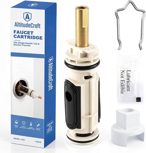 Cartridge Removal Tool, Compatible with Moen 1222, 1225, 1200 Posi-Temp Shower Valve Cartridge Replacement, Damage-Free Cartridge Puller with Upgraded 5" Bolt & T-Handle in Kuwait