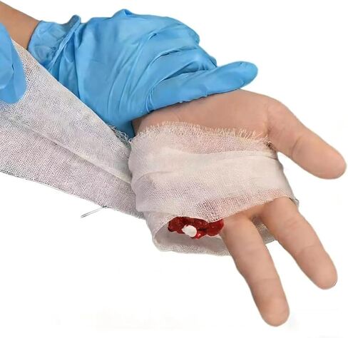Hand Wound Packing Trainer Model, Finger Amputation Wound Hemostasis Practice Model, Reusable, Simulate Real-World Scenarios, for Teaching and Training in Kuwait
