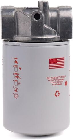مجموعة مرشح LENZ الصناعية الدوارة CP-750-10P - ترشيح 10 ميكرون - ضغط أقصى 100 رطل لكل بوصة مربعة، معدل تدفق 20 جالونًا في الدقيقة، منفذ NPTF 3/4 بوصة، إعداد تجاوز 15 رطل لكل بوصة مربعة، متوافق مع السوائل المعتمدة على البترول in Kuwait