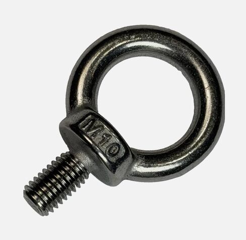 (2) اثنان من الفولاذ المقاوم للصدأ 304 M10 x 18mm Lg مسمار بعروة لتعليق مكبرات الصوت in Kuwait