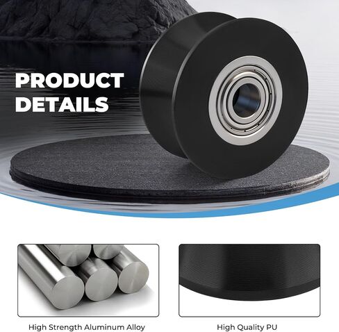 عجلة دوارة مطورة لـ 340773، عجلة دوارة بيضاوية الشكل لـ TreadLife لـ ProForm لـ NordicTrack، عجلة دوارة بديلة هادئة تدوم طويلاً in Kuwait