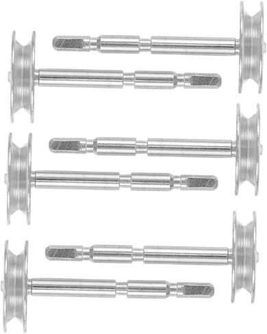 Cabilock 6pcs Music Box Transmission Shaft Accessory Metal Insert Shafts with Wear-Resistant and High-Precision Performance for Music Box Mechanism Repair and Custom Musical Movement in Kuwait