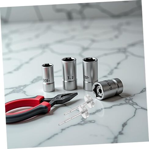 Cabilock 6pcs Music Box Transmission Shaft Accessory Metal Insert Shafts with Wear-Resistant and High-Precision Performance for Music Box Mechanism Repair and Custom Musical Movement in Kuwait