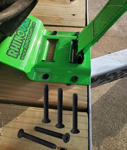 300 الكمية 5/16-18 × 2-1/2 بوصة براغي سطح المقطورة ذاتية التنصت، قطع الخيوط ومسامير سطح المقطورة، متوافقة مع الأخشاب الصلبة والمعادن، رأس مسطح، النوع F، فوسفات أسود، T40 Torx و9/32 مثقاب in Kuwait