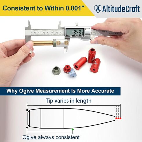 مجموعة أدوات مقارنة مقياس الرصاص ومساحة الرأس ومقياس الطول الإجمالي AltitudeCraft C1000 in Kuwait