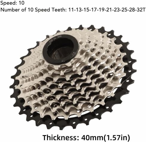 Bicycle Freewheel 11-32T – High-Strength Steel Replacement Cassette for Mountain & Road Bikes | Lightweight Hollow Design with Smooth Shifting in Saudi Arabia