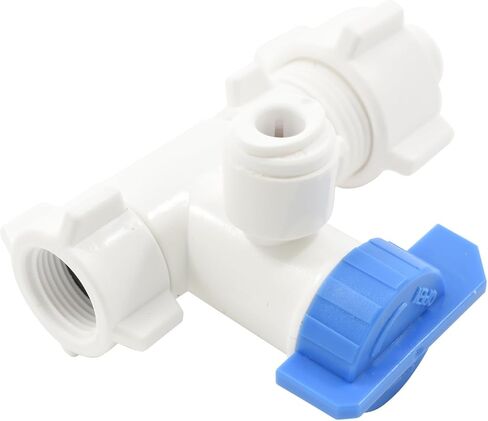 Anchor Feed Water Adapter Valve - 1/2" NPT or 3/8" Compression, 1/4" Quick Connect, Angle Stop in Kuwait