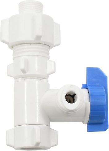 Anchor Feed Water Adapter Valve - 1/2" NPT or 3/8" Compression, 1/4" Quick Connect, Angle Stop in Kuwait