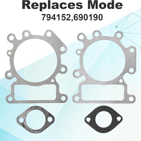 Mower Spare Accessories Engine Valve Gasket Kit for Briggs & Stratton 310707, 310777, 311707, 311777, 312707, 312777, 313707 Mower Accessory in Kuwait