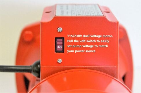 1HP 115/230V Dual Voltage Self-Priming Jet Pump Stainless Steel Cast Aluminum Household Water Pump With Adjustable Pressure Switch Thermal Overload Protection Indoor Water Supply Booster Pump in Saudi Arabia