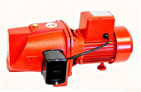 3/4 Horsepower Single Phase Shallow Well Jet Pump Black Cast Iron Body Copper Impeller 115V High Flow Water Delivery Pump With Adjustable Pressure Switch Indoor Household Water Supply Pump in Saudi Arabia