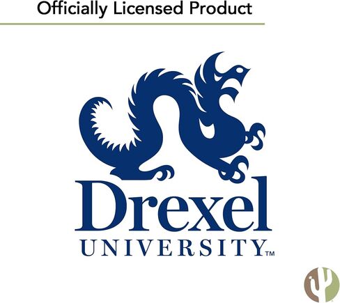 Desert Cactus Drexel University Neck Tie DU Dragons 100% Polyester Necktie with Logo, Officially Licensed (Style A) in Kuwait