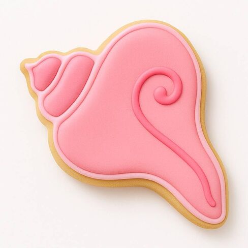 Sandy Beach Seashell Cookie Cutter 4 Piece Set from The Cookie Cutter Shop – Made in the USA in Kuwait