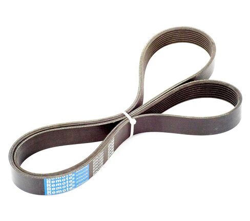 Remote 8PK1580 Engine Fan Belt, 8-Rib V-Type, Conveyor Belt, Black in Kuwait