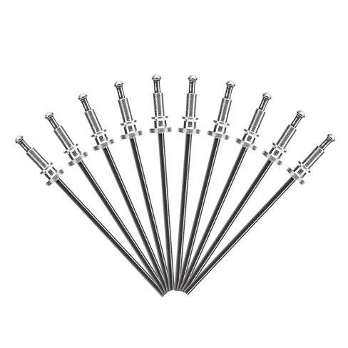 MAVIS LAVEN 10 Pack Window Trim Clip Spot Weld Pin, Metal Replacement Trim Clip Stud Rivets with 3/32 Inch Shaft, for Universal Vehicle Interior in Kuwait