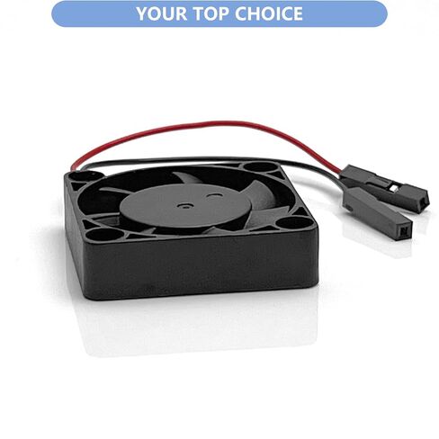 30mm Quiet 5V / 3.3V DC Fan, Cooling Fan for Raspberry Pi 5, Pi 4, Pi 3, B+, 3007 (4-Sets) in Kuwait