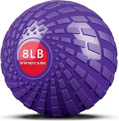 Medicine Ball 8, 10 lbs Slam Ball Weighted Balls for Exercise Strength and Crossfit Workout in Kuwait