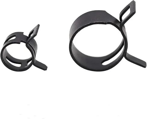 70Pcs Vacuum Spring Fuel Hose Clamp Assortment Kit - 6-16mm Metal Fasteners for Motorcycles, Boats, ATVs, and Snowmobiles in Saudi Arabia