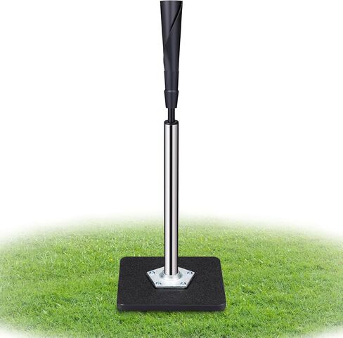 Batting Tee, Baseball Tee (25-37 Inch Height Adjustment), Baseball Tees for Hitting, Softball Tee in Kuwait