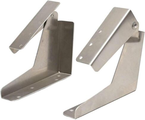 Bass Cat Boat Seat Hinges P1218365 | 10 3/4 x 11 7/8 Inch (Set of 2) in Kuwait