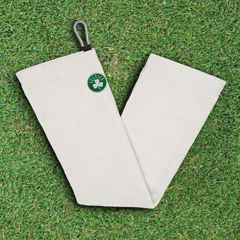 NORTHWEST Boston Celtics NBA Team Logo Micro Fiber Tri-Fold Golf Towel 16 x 24 Inches in Kuwait