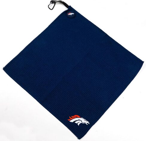منشفة فريق الجولف / الببغاء بادلز NFL Denver Broncos من الألياف الدقيقة المغناطيسية in Kuwait