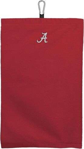 NORTHWEST Alabama Crimson Tide NCAA Team Logo منشفة جولف من الألياف الدقيقة ثلاثية الطي مقاس 16 × 24 بوصة in Kuwait