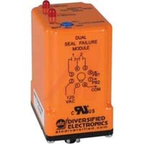 ايه تي سي SPM-120-ABA-100K إنذار فشل الختم ثنائي القناة، 120 فولت تيار متردد، قابل للتعديل in Kuwait