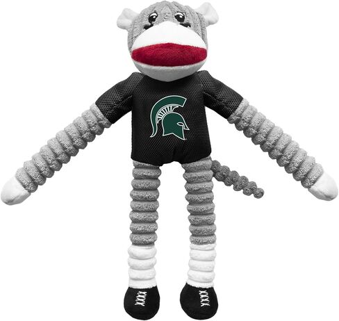 لعبة الحيوانات الأليفة من Littlearth NCAA Michigan Wolverines Team Sock Monkey - فرق مرخصة رسميًا in Kuwait