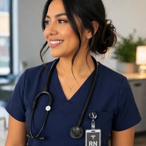 2 Pack Sunflower Stethoscope Charm, Stethoscope Tag, Stethoscope with ID Tag Accessories, Bling Stethoscope For Nurses, Doctors, CNA, EMS, EMT in Kuwait
