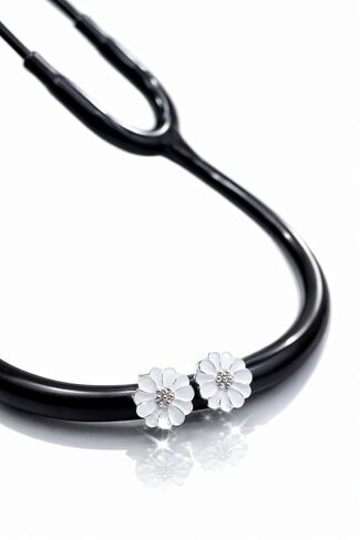 2 Pack Sunflower Stethoscope Charm, Stethoscope Tag, Stethoscope with ID Tag Accessories, Bling Stethoscope For Nurses, Doctors, CNA, EMS, EMT in Kuwait