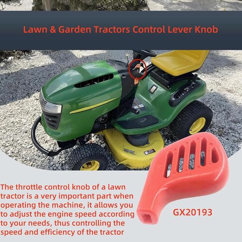 Replacement Control Lever Knob GX20193 Fits John Deere Lawn & Garden Tractors GX20193 G100 G110 L100 L105 L118 L120 L2048 S1742 in Kuwait