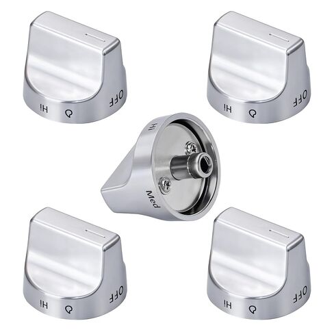 5 قطع W11620567 W11510456 مقابض التحكم في النطاق متوافقة مع مواقد الغاز الدوامة WFG525S0JS5 WFG550S0LZ4 WFG525S0JZ5 استبدال PD00091088، 4981570، PS16745048، EAP16745048 مقبض الفرن in Kuwait