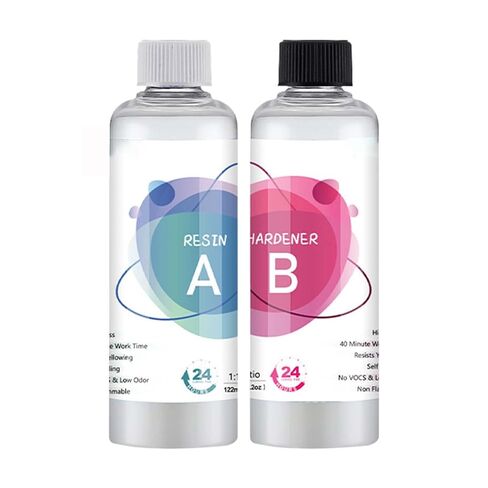 راتنجات الايبوكسي | A250ml B250ml مواد لاصقة عالية بدون فقاعات، صب الراتنج الفني - للبالغين الرجال النساء المبتدئين، صب الفن المنزلي DIY in Kuwait