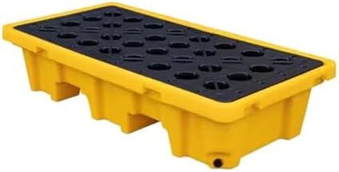 Spill Containment Pallet Tray Platform Oil Drum Drums Concrete Modular Drain Proof Tank polyethylene Profile Paint Bucket Garage Industrial,Heavy Duty Modular Spill Containment Platform, Lea in Kuwait