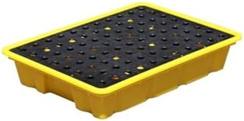 Spill Containment Pallet Tray Platform Oil Drum Drums Concrete Modular Drain Proof Tank polyethylene Profile Paint Bucket Garage Industrial,Modular Spill Containment Platform, Leak-Proof Pla in Kuwait